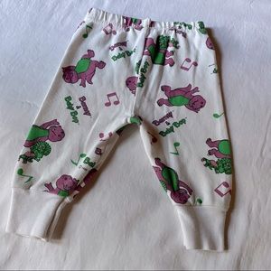 Vintage Barney Baby Pants